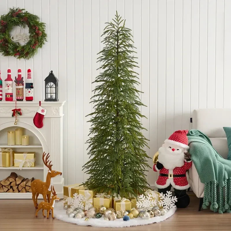 Artificial Cypress Christmas Tree | 5–7 FT, Pre-lit & Unlit
