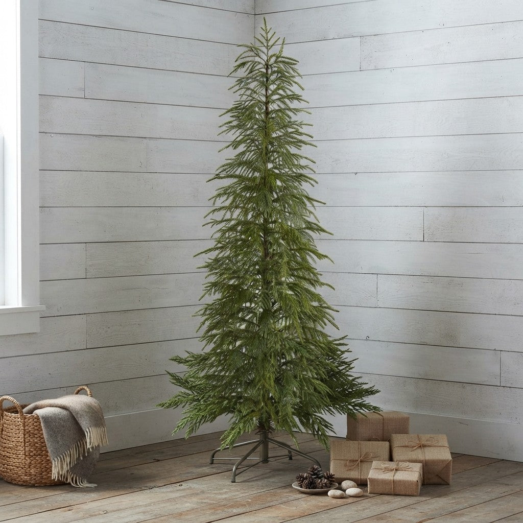 Artificial Cypress Christmas Tree | 5–7 FT, Pre-lit & Unlit